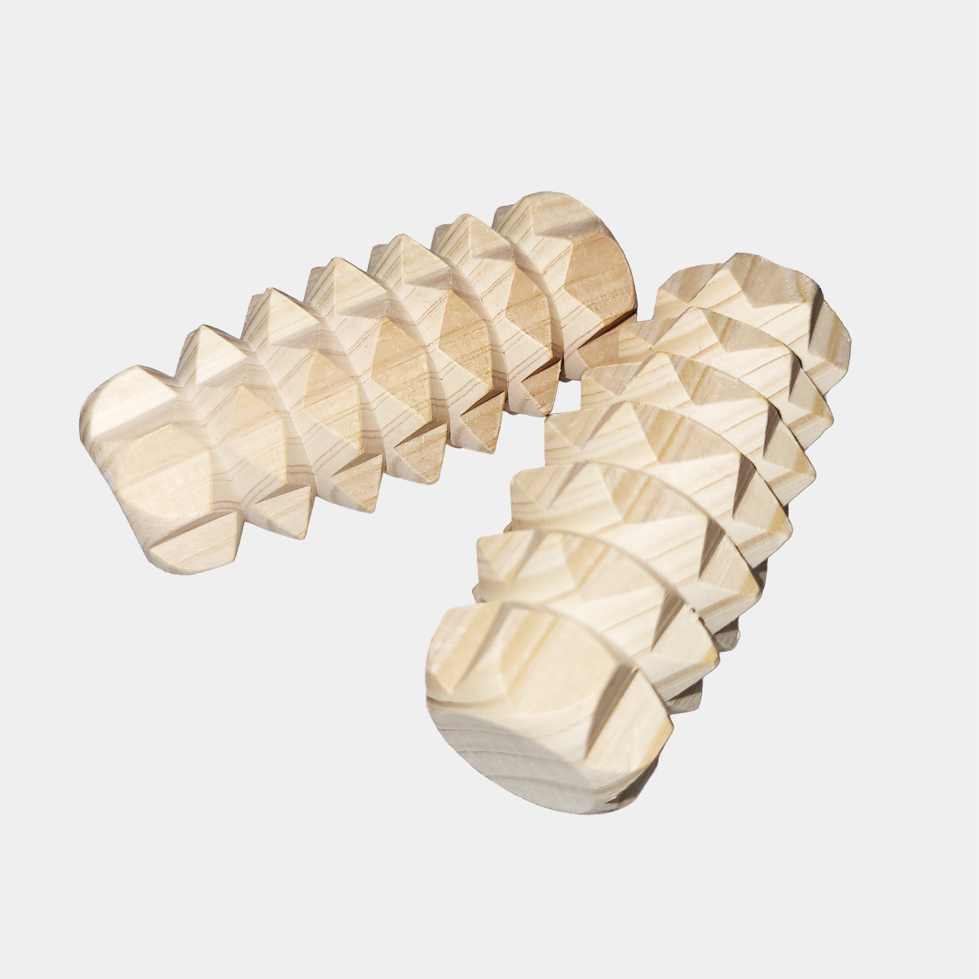 Korean Cypress Wood Hand Massage