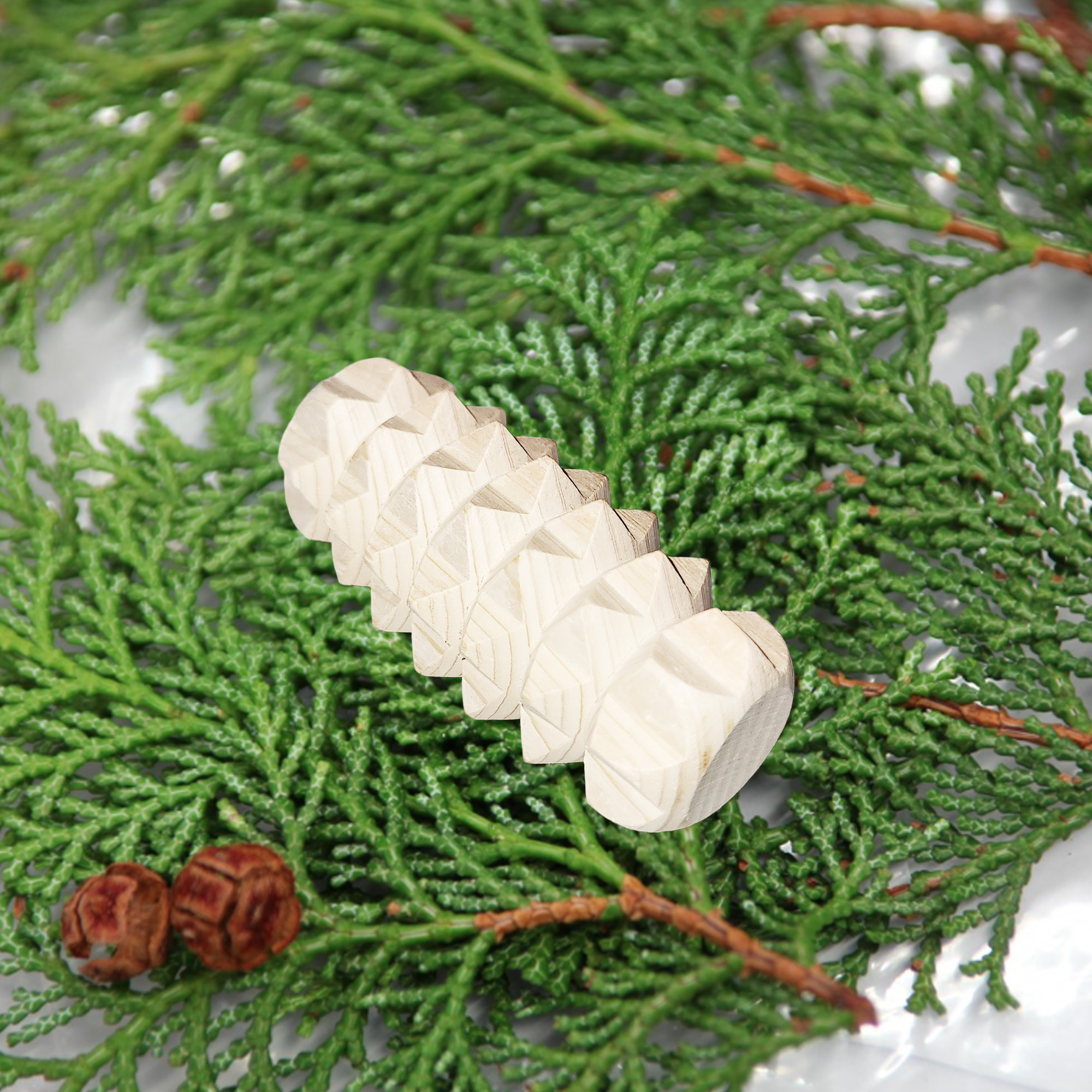 Korean Cypress Wood Hand Massage